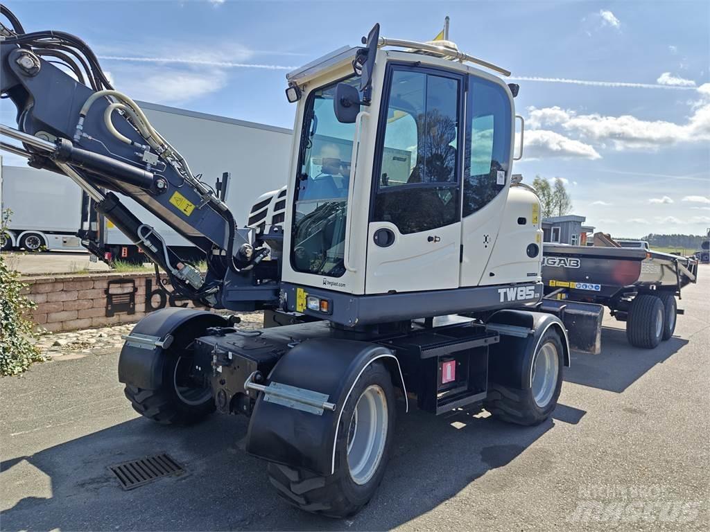 Terex TW85 Vidutinės galios ekskavatoriai 7-12 t