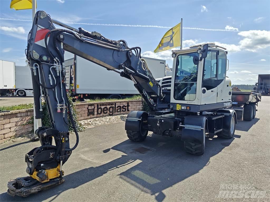 Terex TW85 Vidutinės galios ekskavatoriai 7-12 t