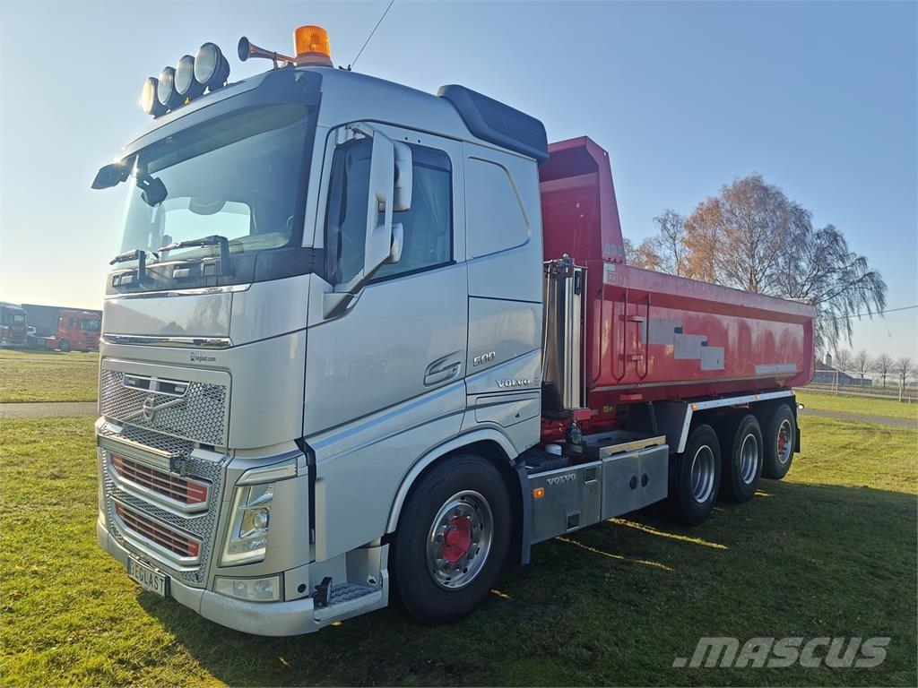 Volvo FH500 Savivarčių priekabų vilkikai