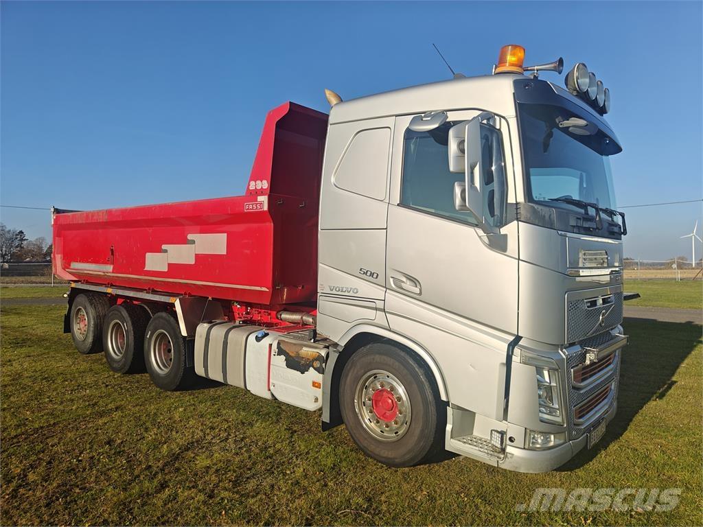 Volvo FH500 Savivarčių priekabų vilkikai