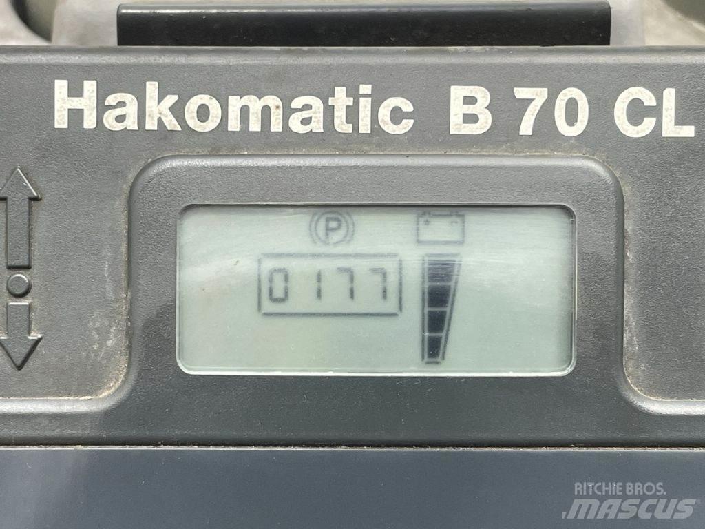 Hako matic B70CL Šlavimo technika