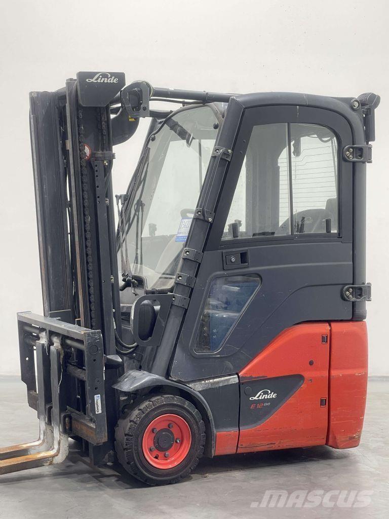 Linde E12-02-386 Elektriniai šakiniai krautuvai