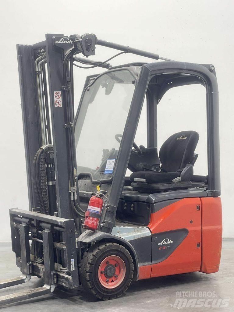 Linde E12-02-386 Elektriniai šakiniai krautuvai