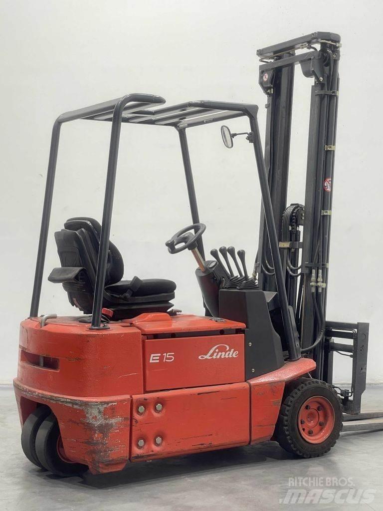 Linde E15Z-02-324 Elektriniai šakiniai krautuvai