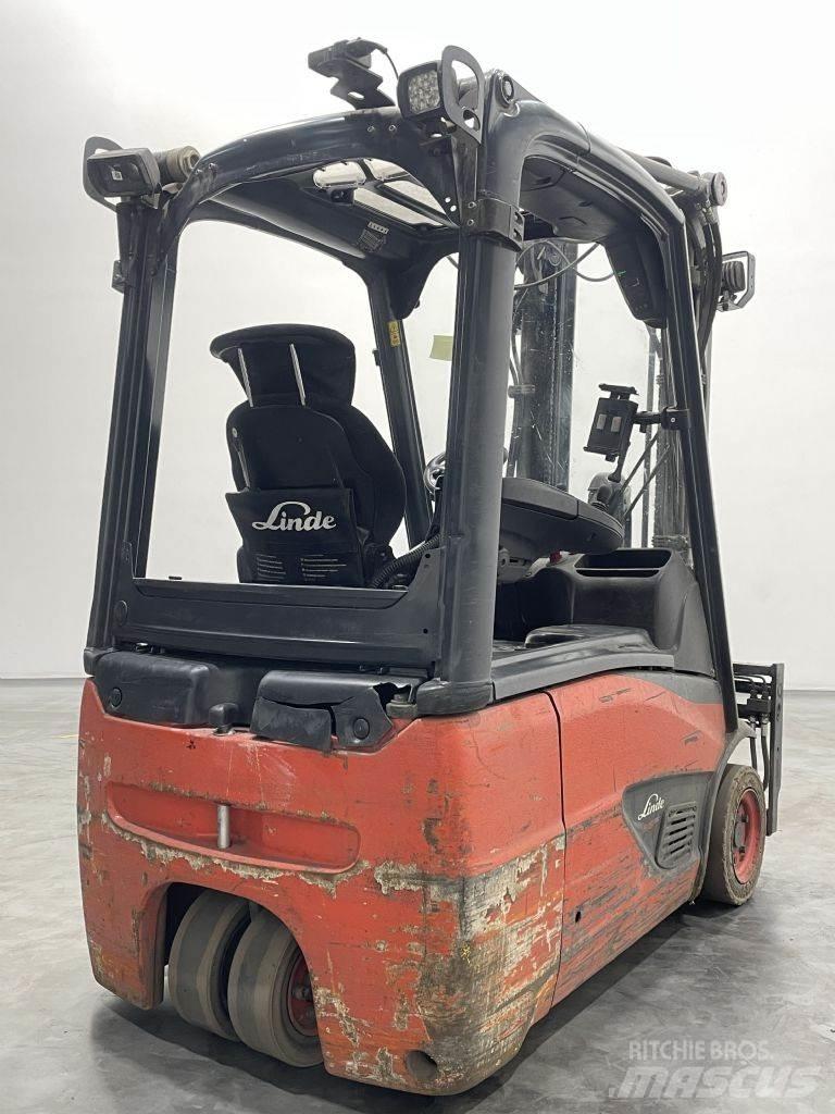 Linde E16-02-386 Elektriniai šakiniai krautuvai