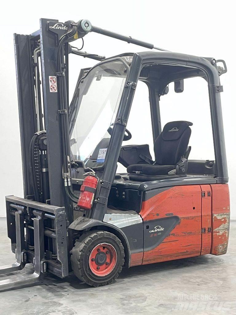 Linde E16-02-386 Elektriniai šakiniai krautuvai