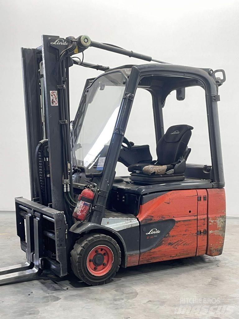Linde E16-02-386 Elektriniai šakiniai krautuvai