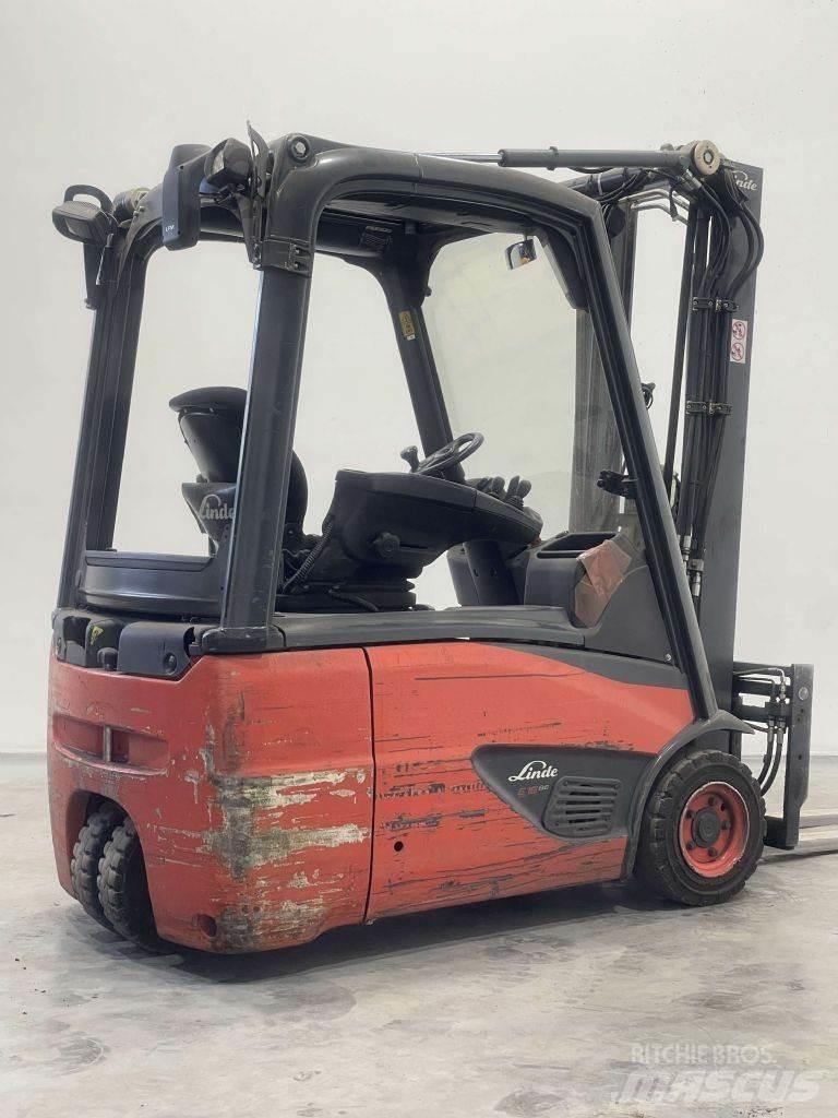 Linde E16-02-386 Elektriniai šakiniai krautuvai