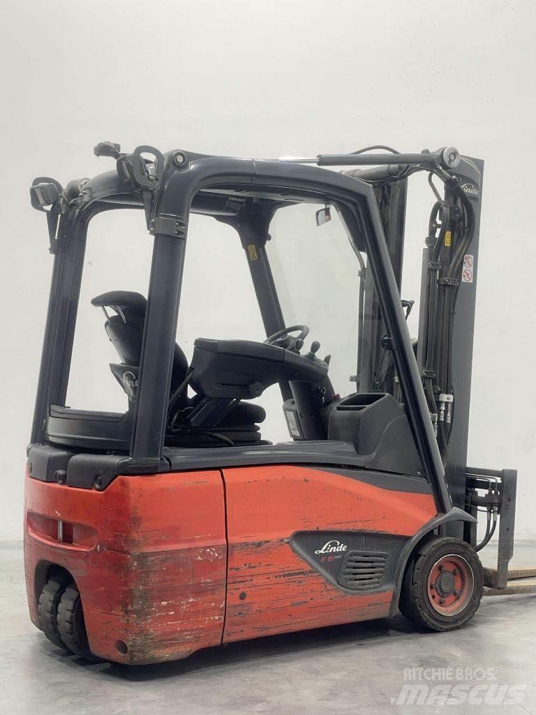 Linde E16-02-386 Elektriniai šakiniai krautuvai
