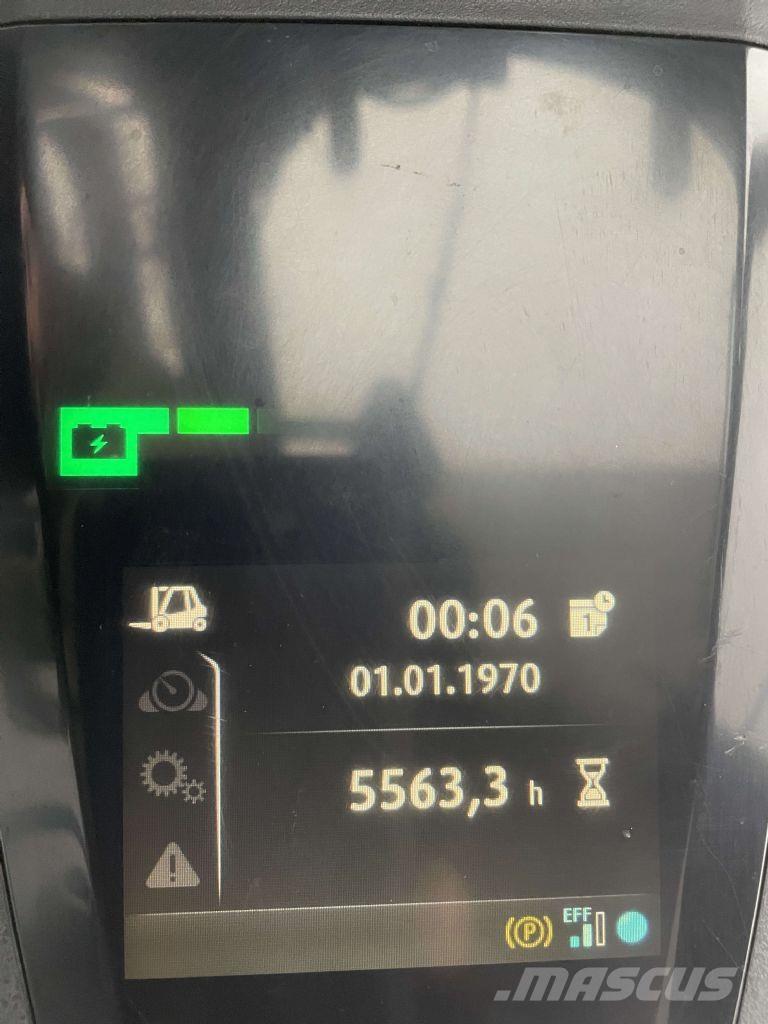 Linde E16-02-386 Elektriniai šakiniai krautuvai