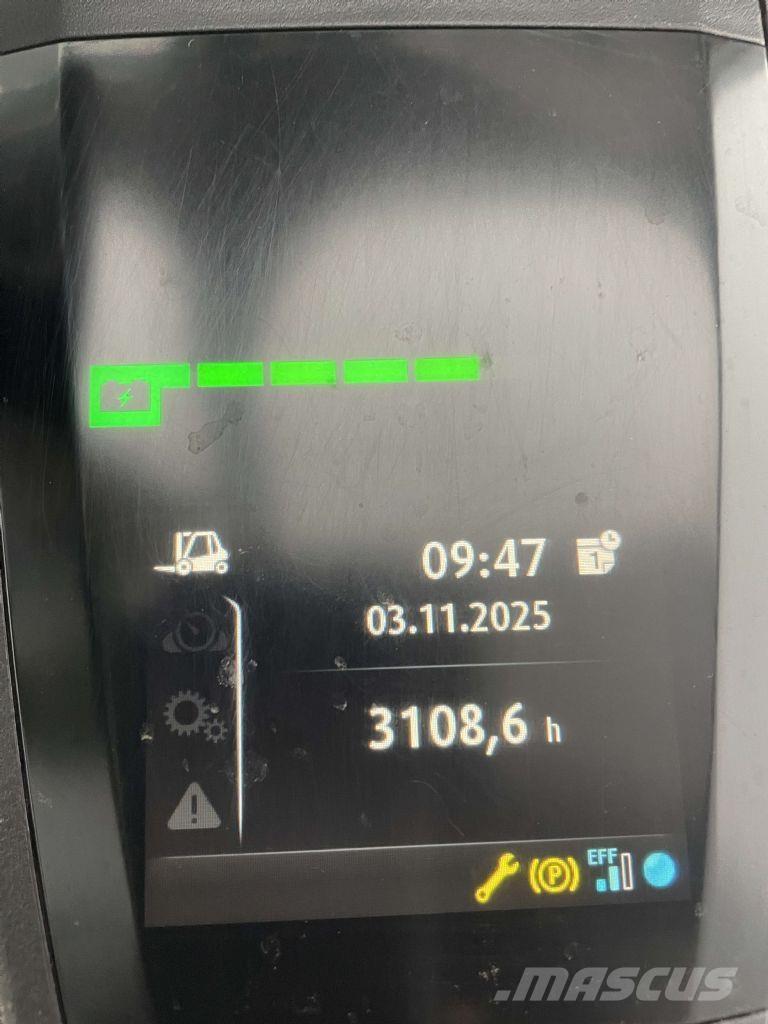 Linde E16-02-386 Elektriniai šakiniai krautuvai