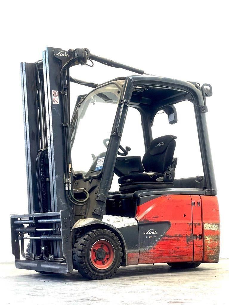 Linde E16-386-EVO Elektriniai šakiniai krautuvai