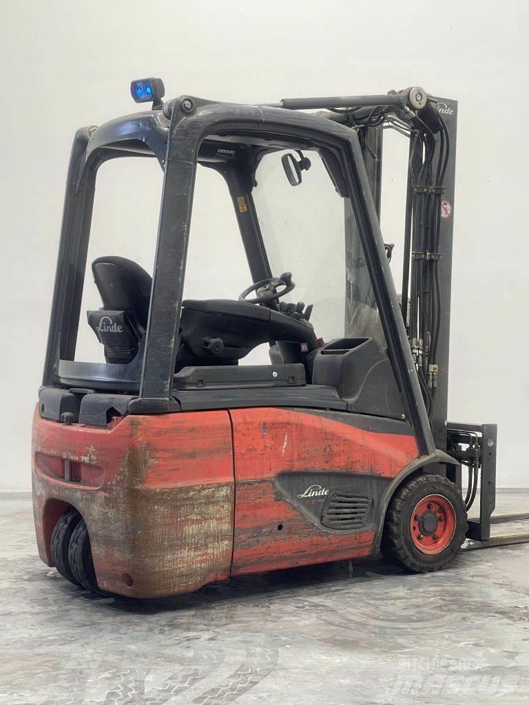 Linde E16C-02-386 Elektriniai šakiniai krautuvai
