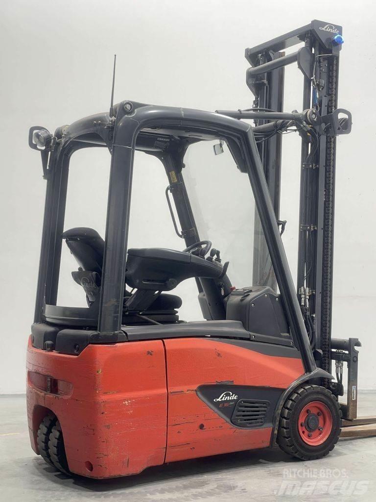 Linde E16C-02-386 Elektriniai šakiniai krautuvai