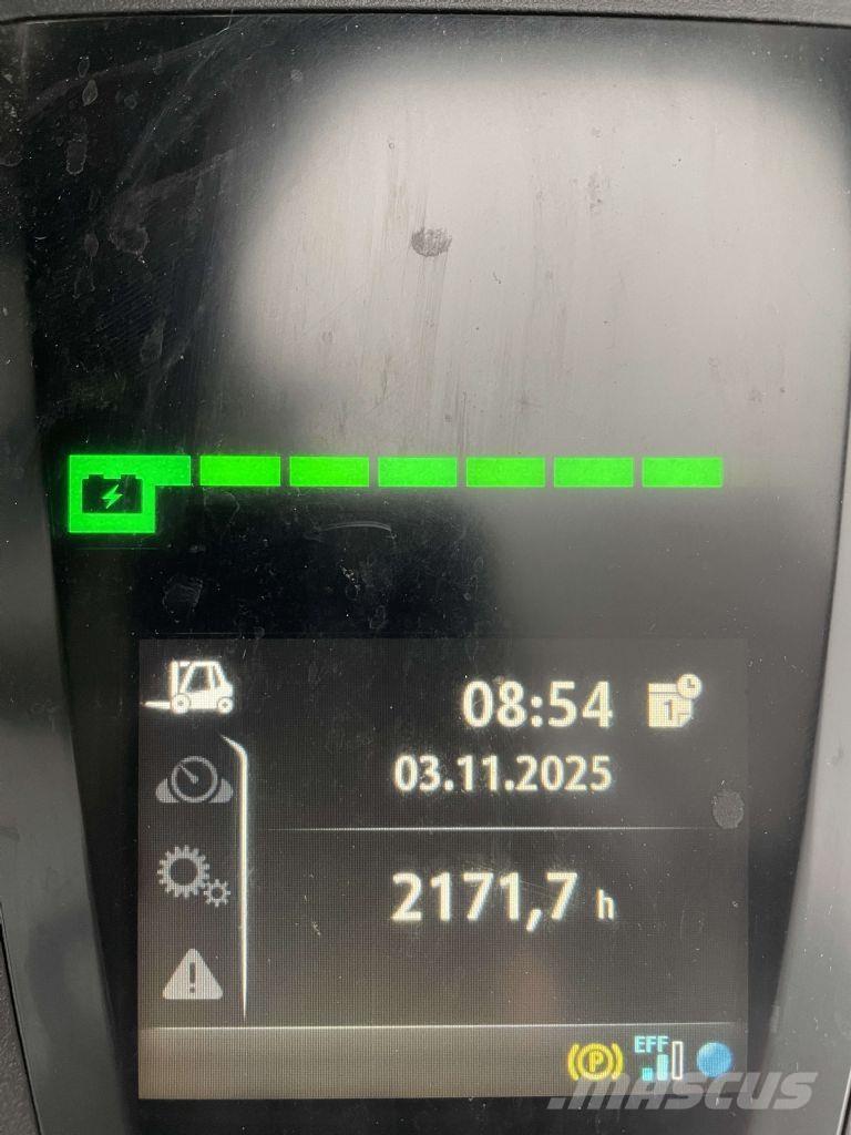 Linde E16C-02-386 Elektriniai šakiniai krautuvai