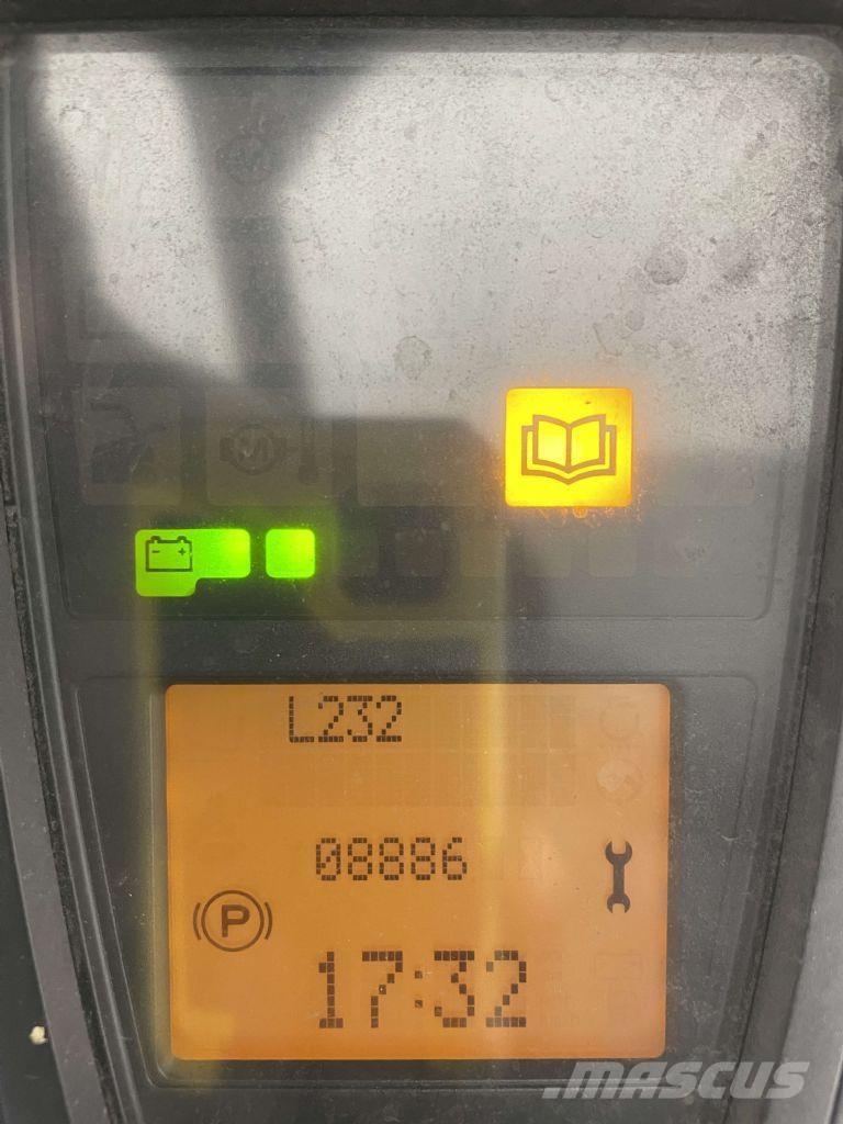 Linde E16L-01-386 Elektriniai šakiniai krautuvai