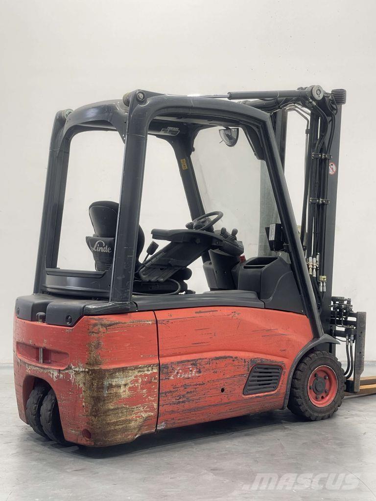 Linde E16L-01-386 Elektriniai šakiniai krautuvai
