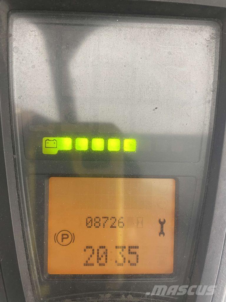Linde E16L-01-386 Elektriniai šakiniai krautuvai