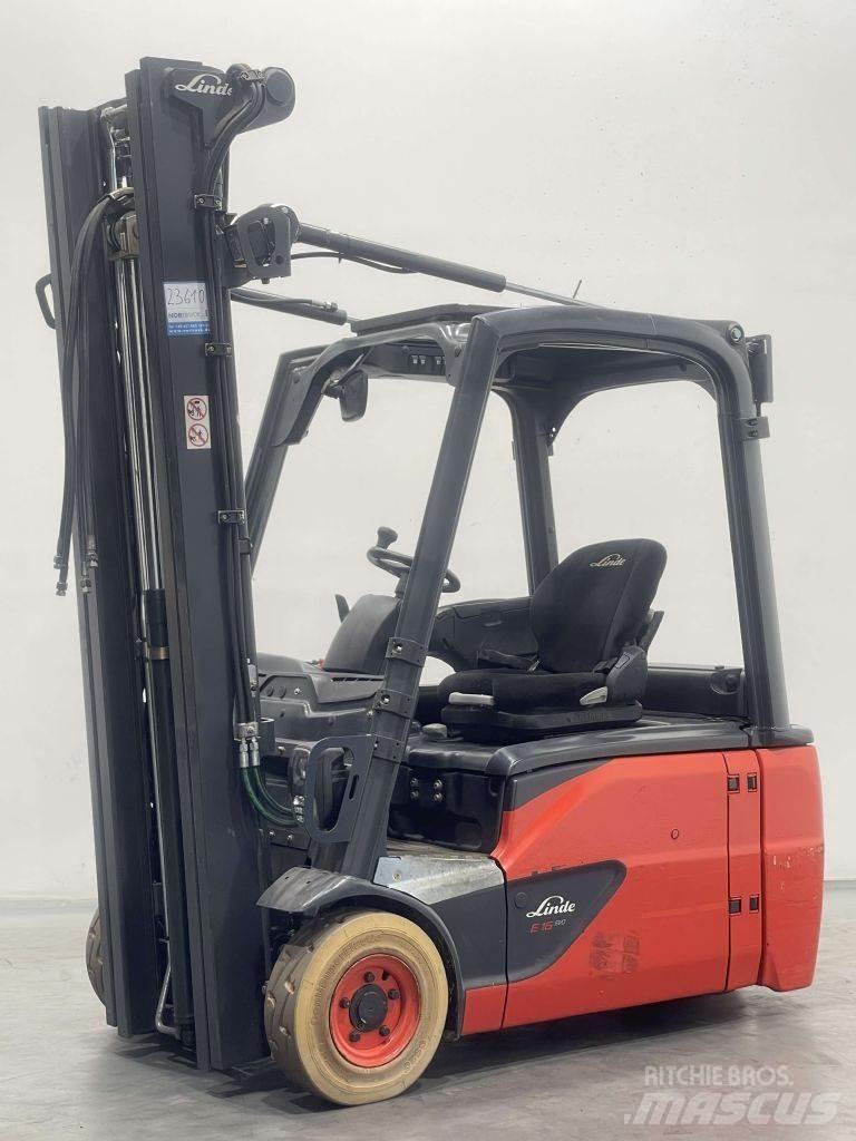 Linde E16L-02-386 Elektriniai šakiniai krautuvai
