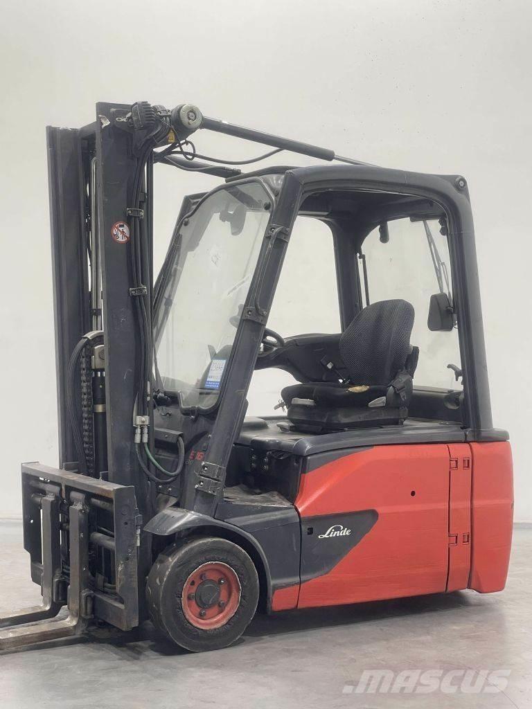 Linde E16L-02-386 Elektriniai šakiniai krautuvai
