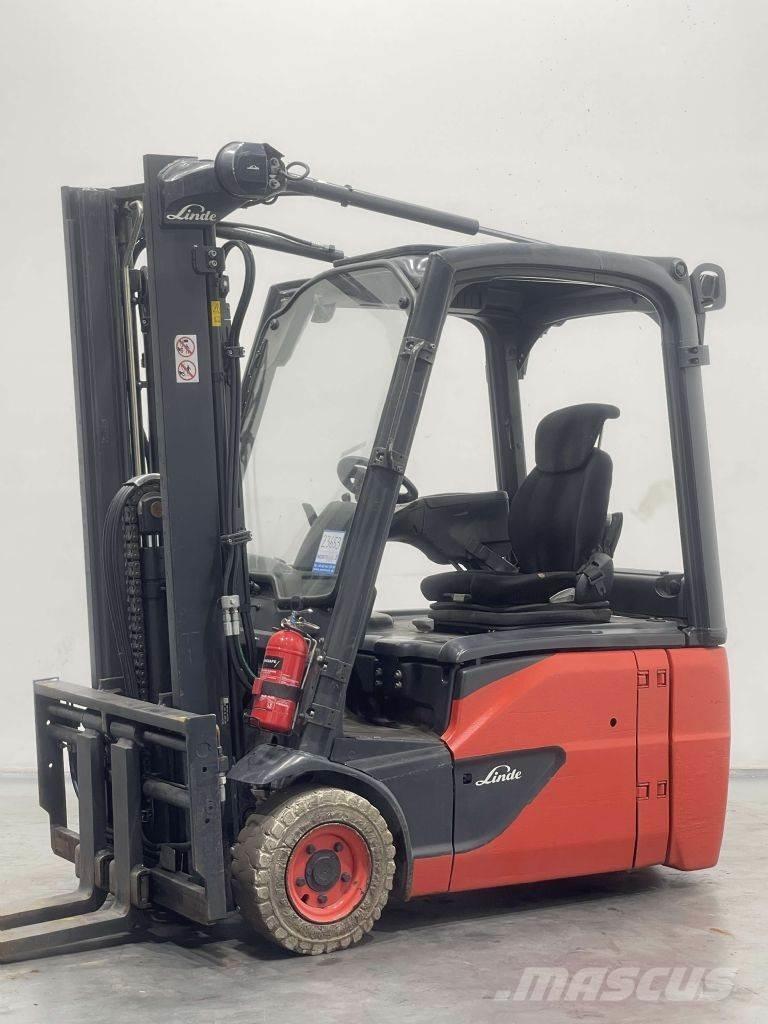Linde E16L-02-386 Elektriniai šakiniai krautuvai