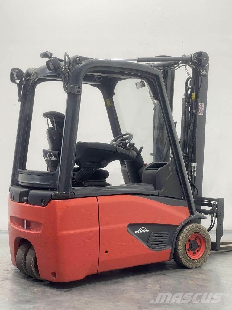 Linde E16L-02-386 Elektriniai šakiniai krautuvai