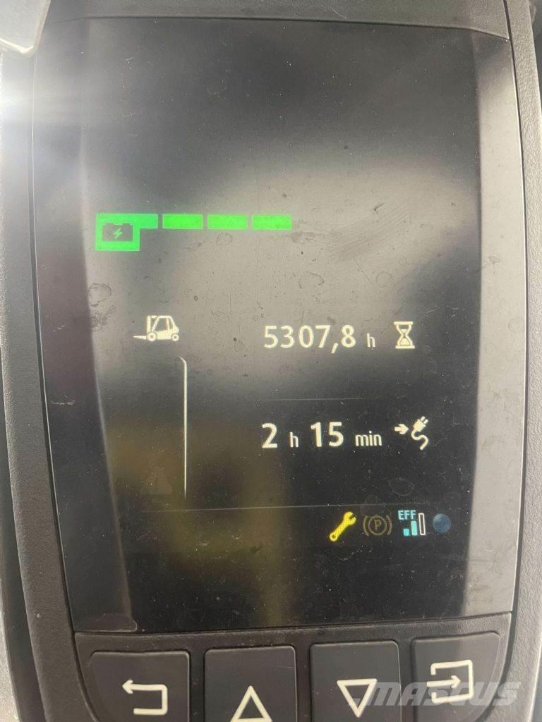 Linde E16L-02-386 Elektriniai šakiniai krautuvai