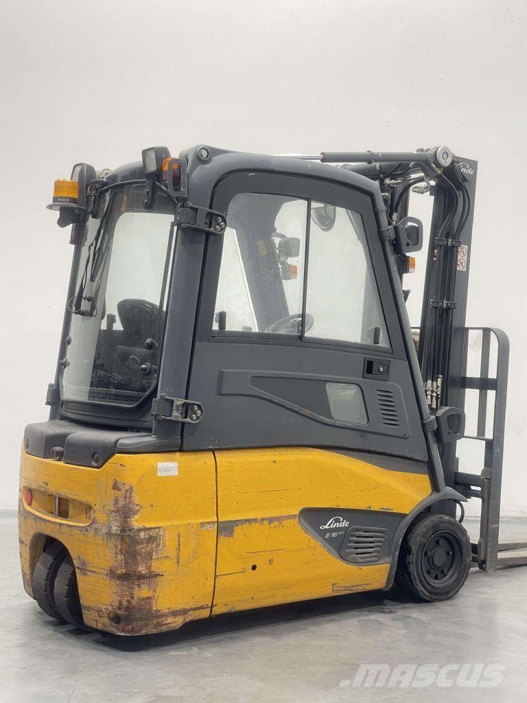 Linde E16L-02-386 Elektriniai šakiniai krautuvai