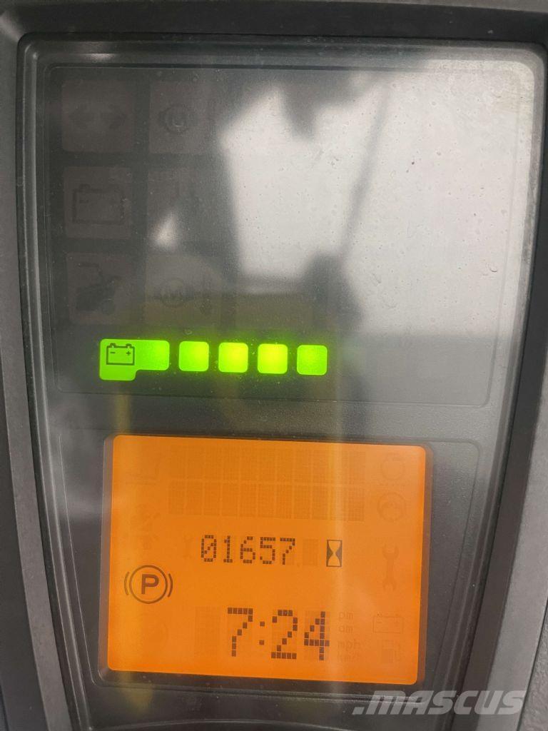 Linde E16L-02-386 Elektriniai šakiniai krautuvai