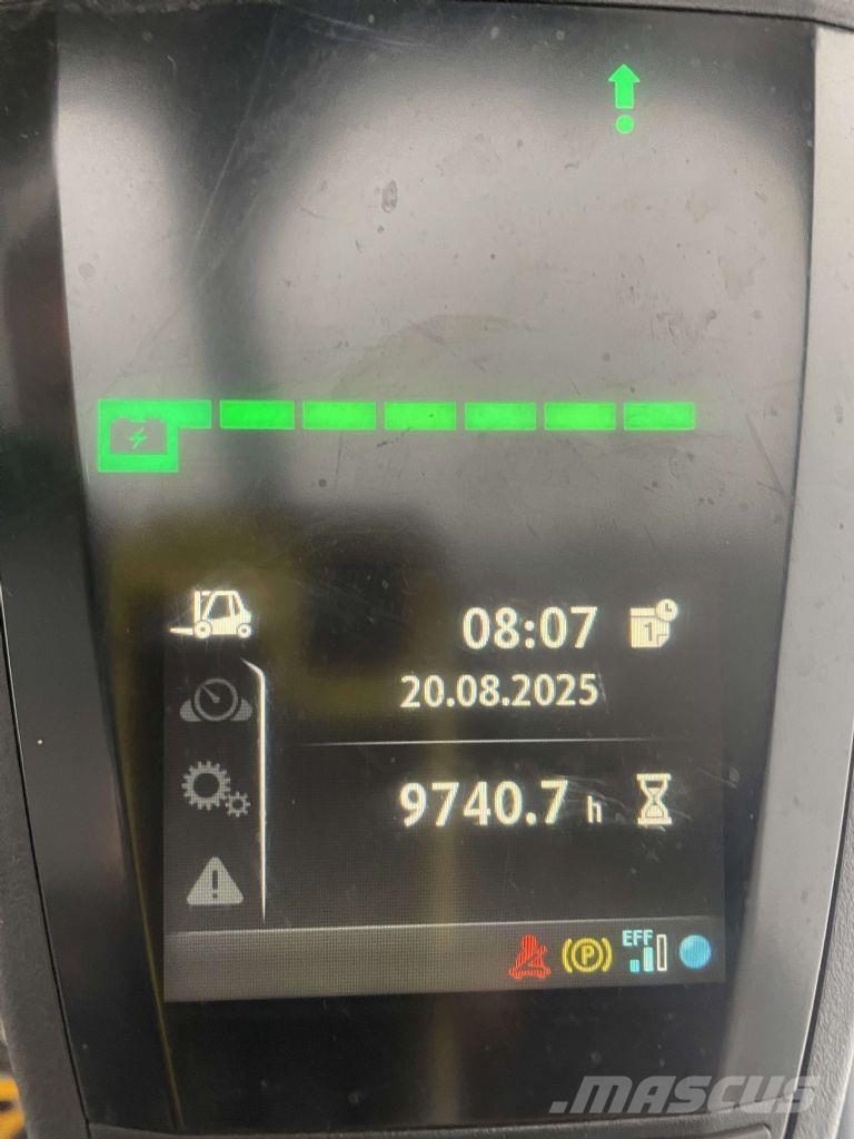 Linde E16L-02-386 Elektriniai šakiniai krautuvai