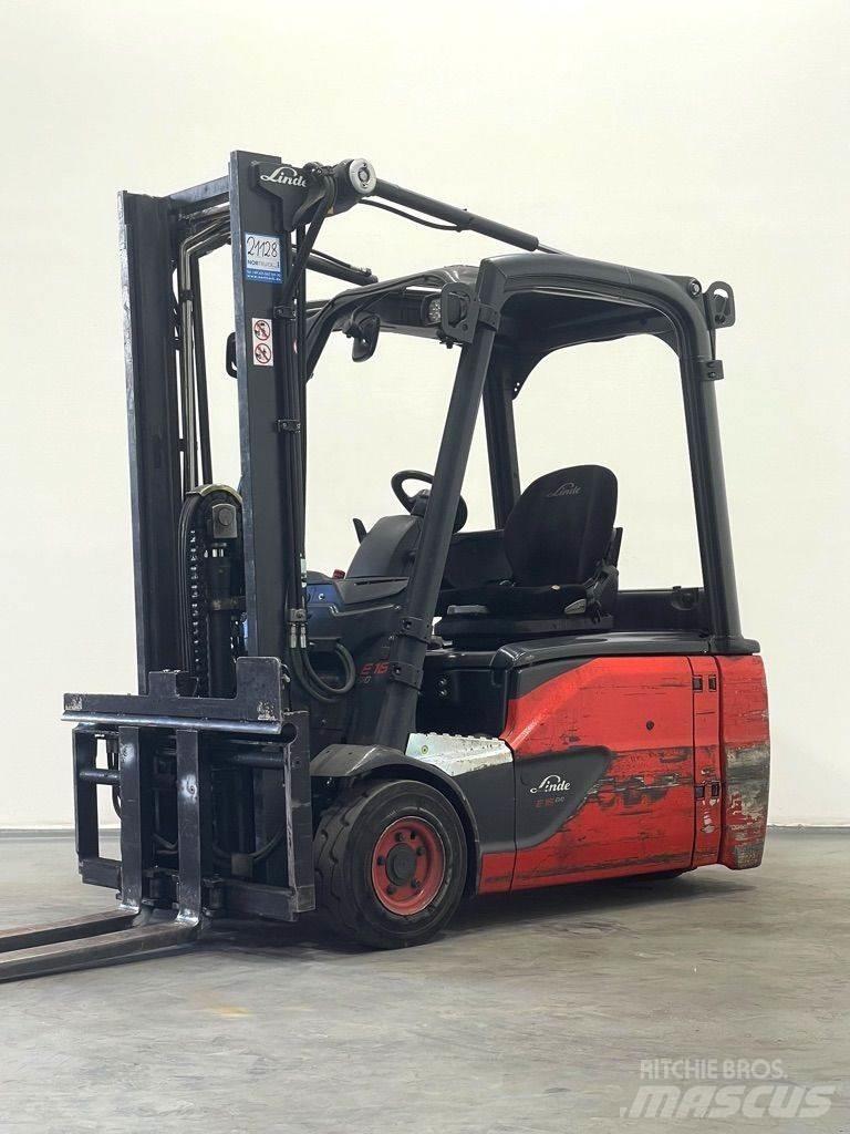 Linde E16L-386-EVO Elektriniai šakiniai krautuvai