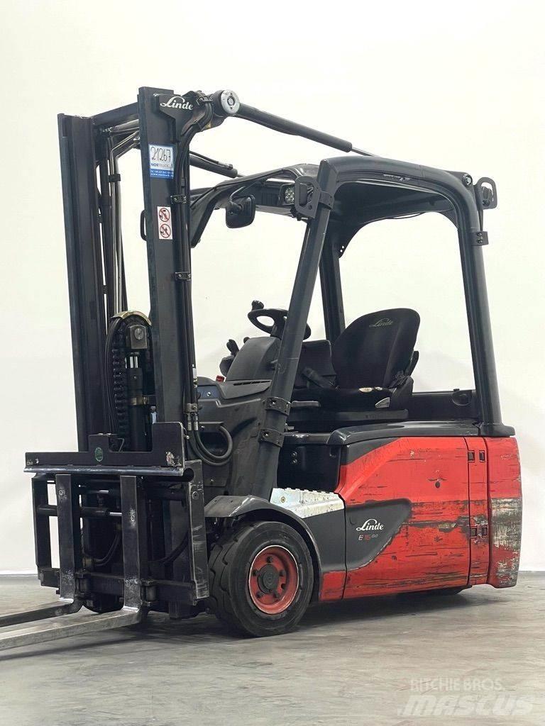 Linde E16L-386-EVO Elektriniai šakiniai krautuvai