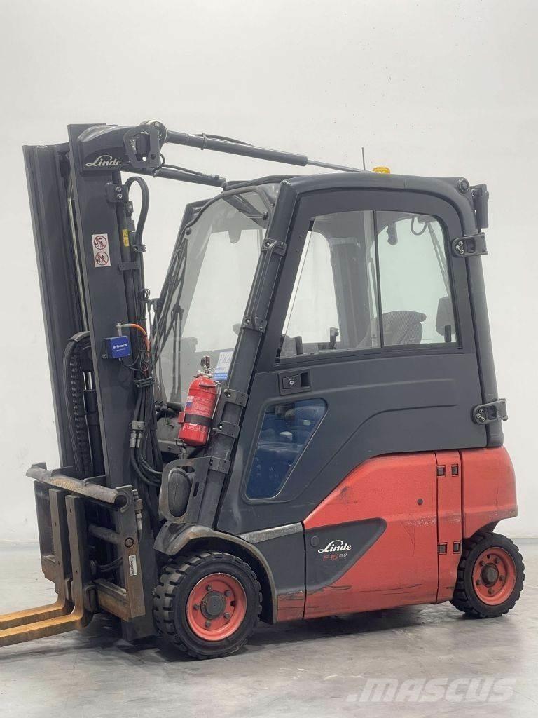 Linde E16P-02-386 Elektriniai šakiniai krautuvai