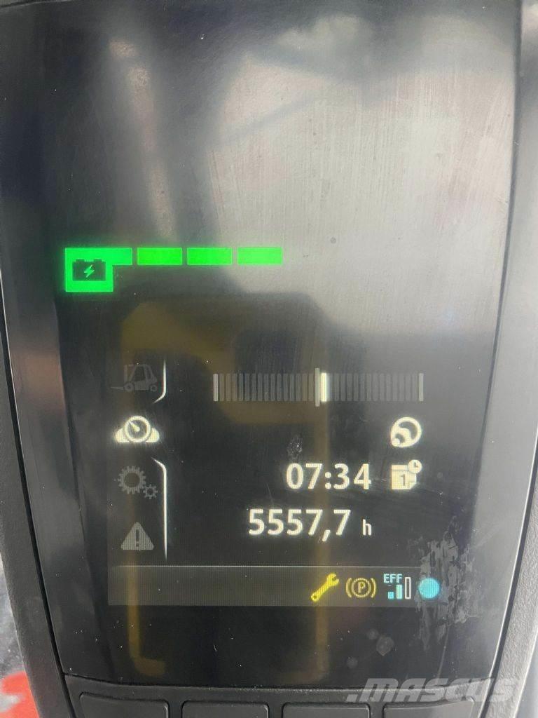 Linde E16P-02-386 Elektriniai šakiniai krautuvai
