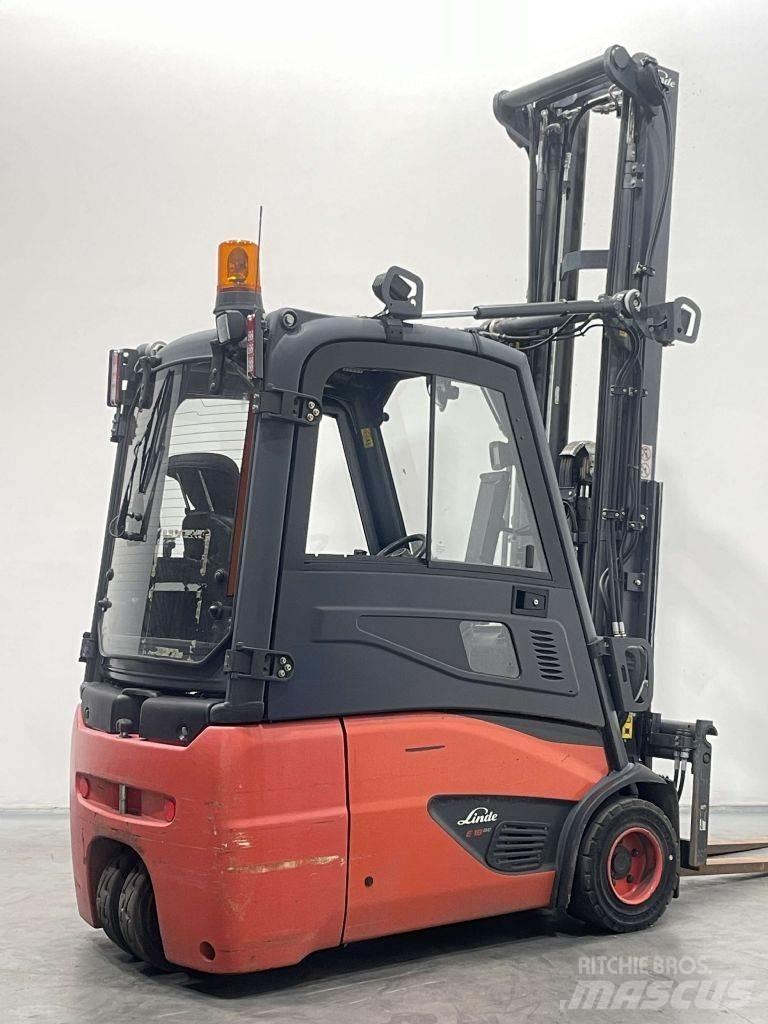 Linde E18-02-386 Elektriniai šakiniai krautuvai