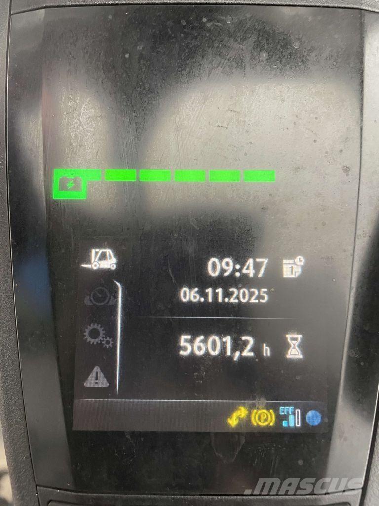 Linde E18-02-386 Elektriniai šakiniai krautuvai