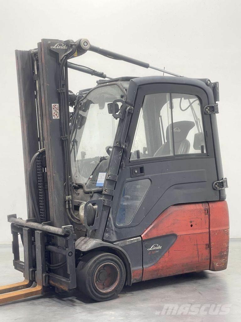 Linde E18-386 Elektriniai šakiniai krautuvai