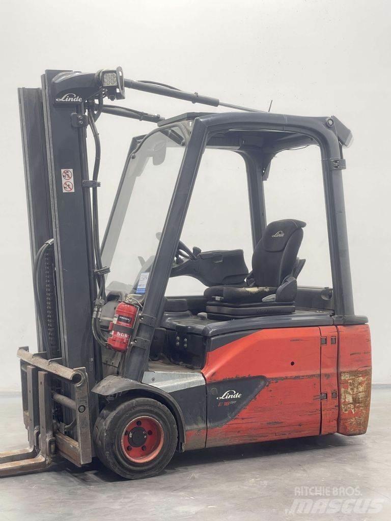 Linde E18L-02-386 Elektriniai šakiniai krautuvai