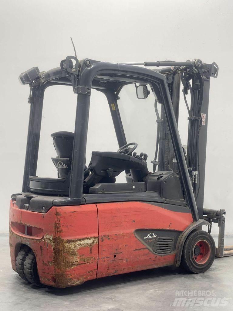 Linde E18L-02-386 Elektriniai šakiniai krautuvai