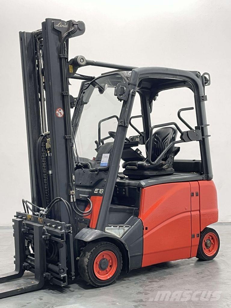 Linde E18PH-01-386 Elektriniai šakiniai krautuvai