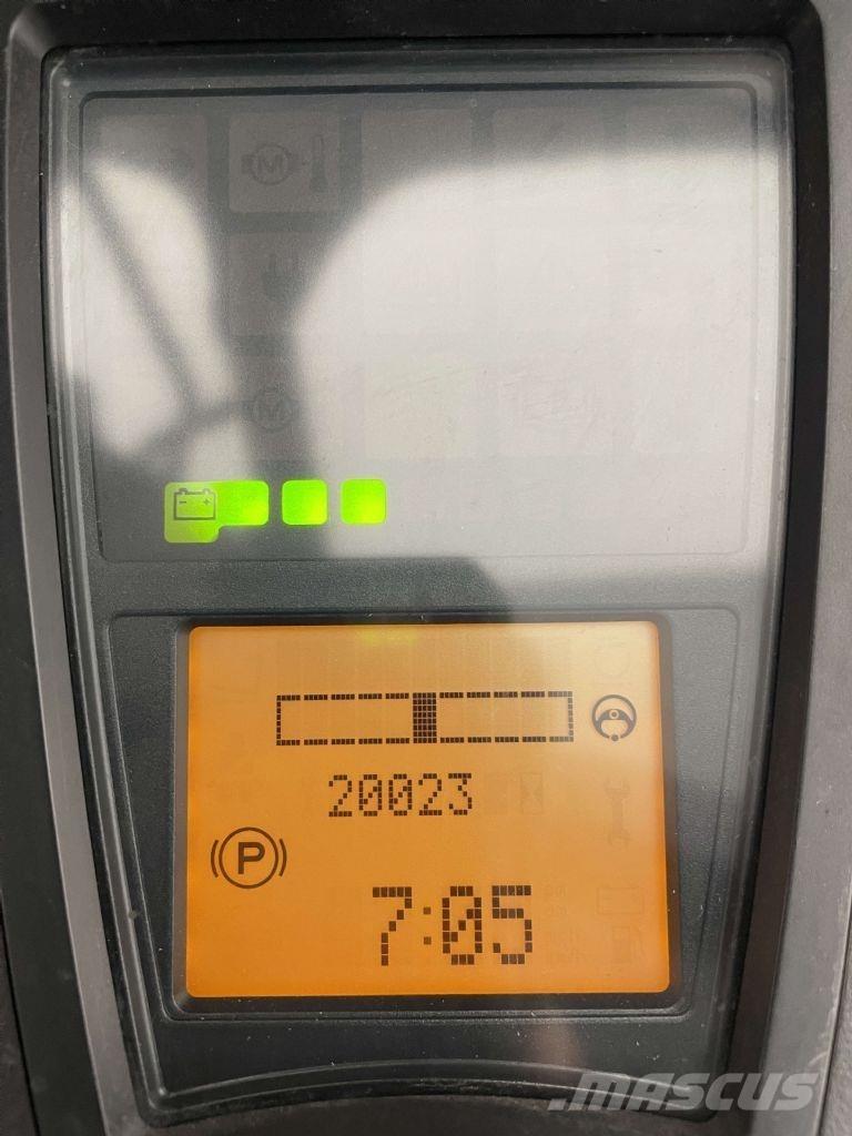 Linde E18PH-01-386 Elektriniai šakiniai krautuvai