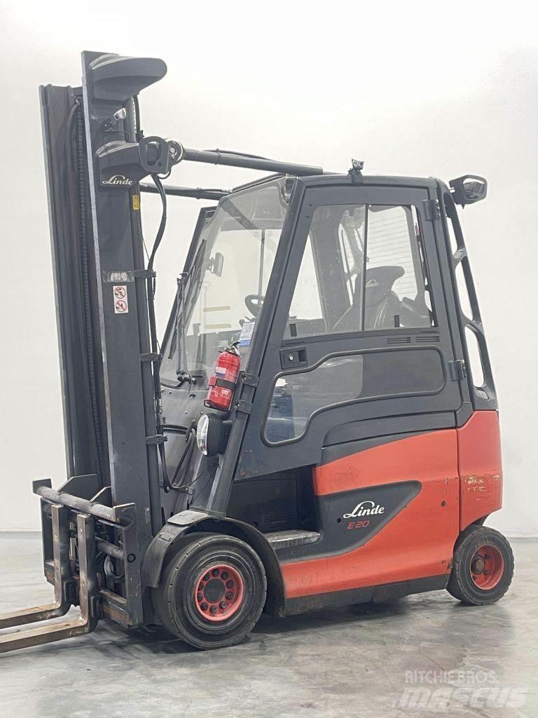 Linde E20-01/600-387 Elektriniai šakiniai krautuvai