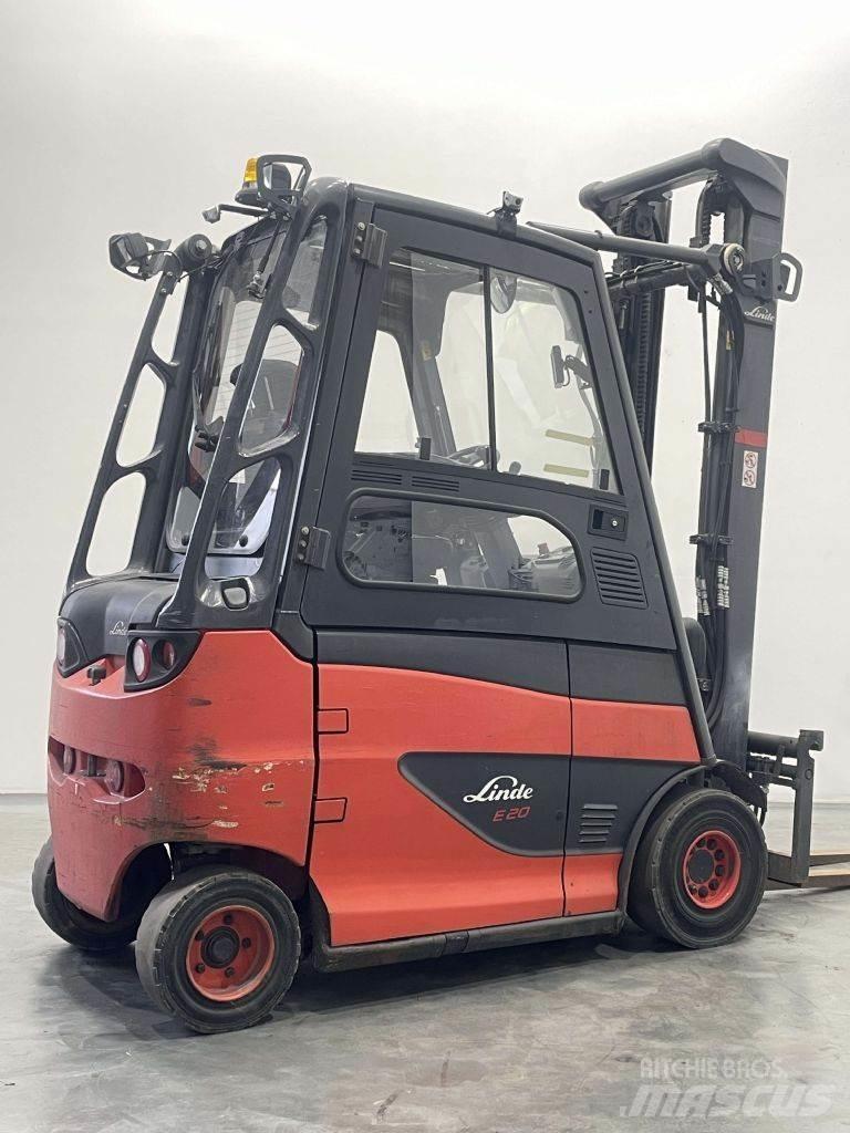 Linde E20-01/600-387 Elektriniai šakiniai krautuvai