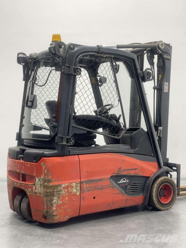 Linde E20L-02-386 Elektriniai šakiniai krautuvai