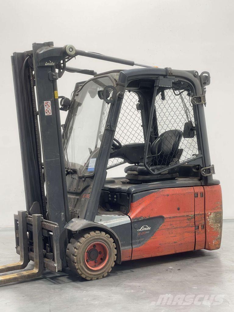 Linde E20L-02-386 Elektriniai šakiniai krautuvai