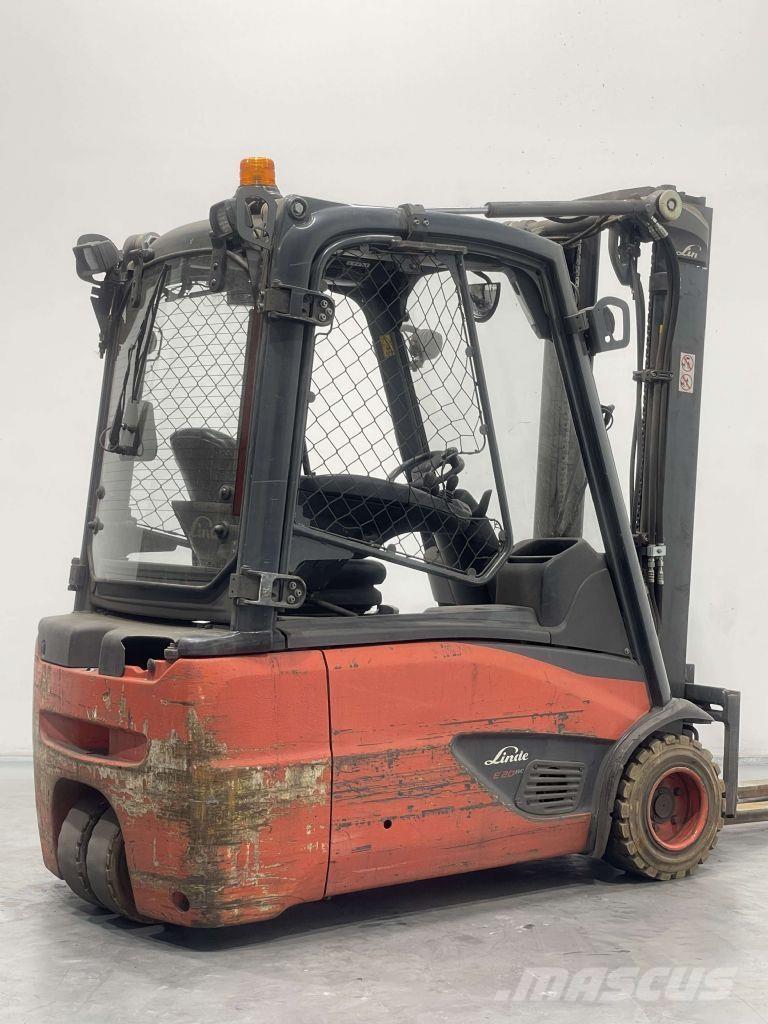Linde E20L-02-386 Elektriniai šakiniai krautuvai