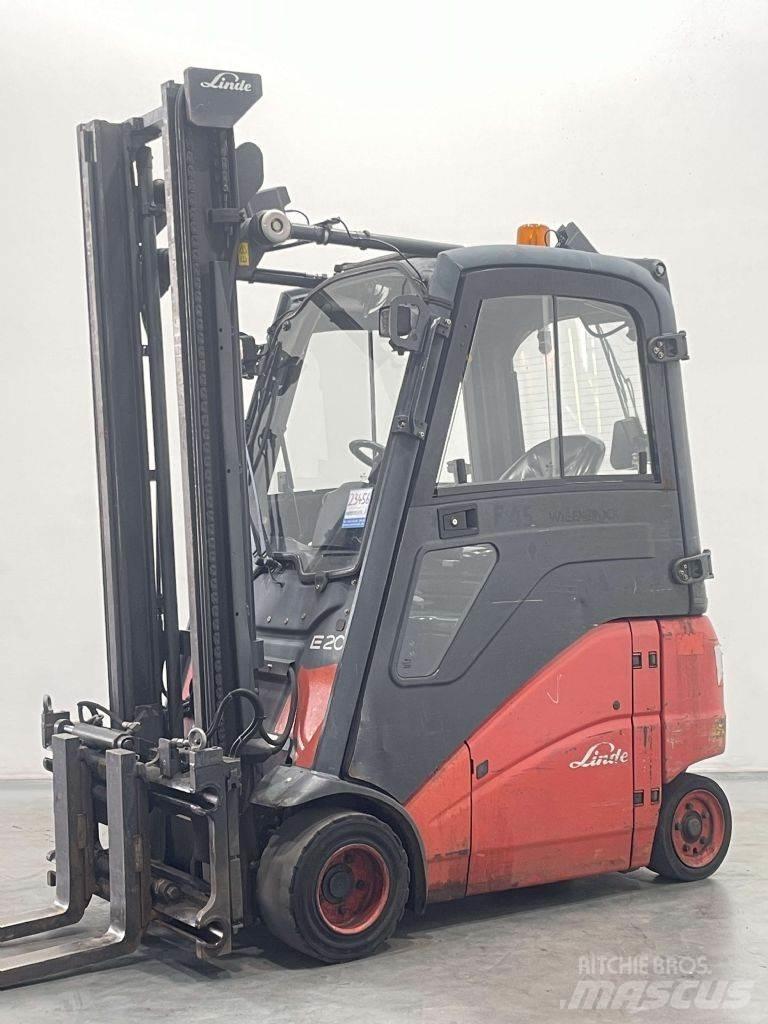 Linde E20PH-01-386 Elektriniai šakiniai krautuvai