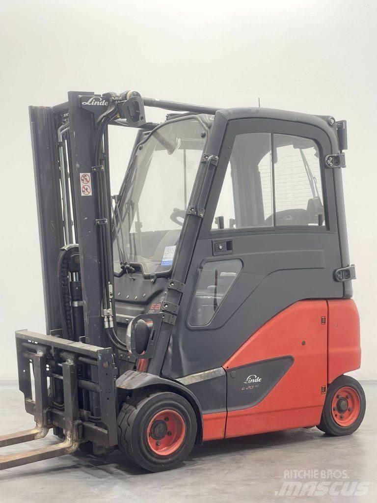 Linde E20PH-02-386 Elektriniai šakiniai krautuvai