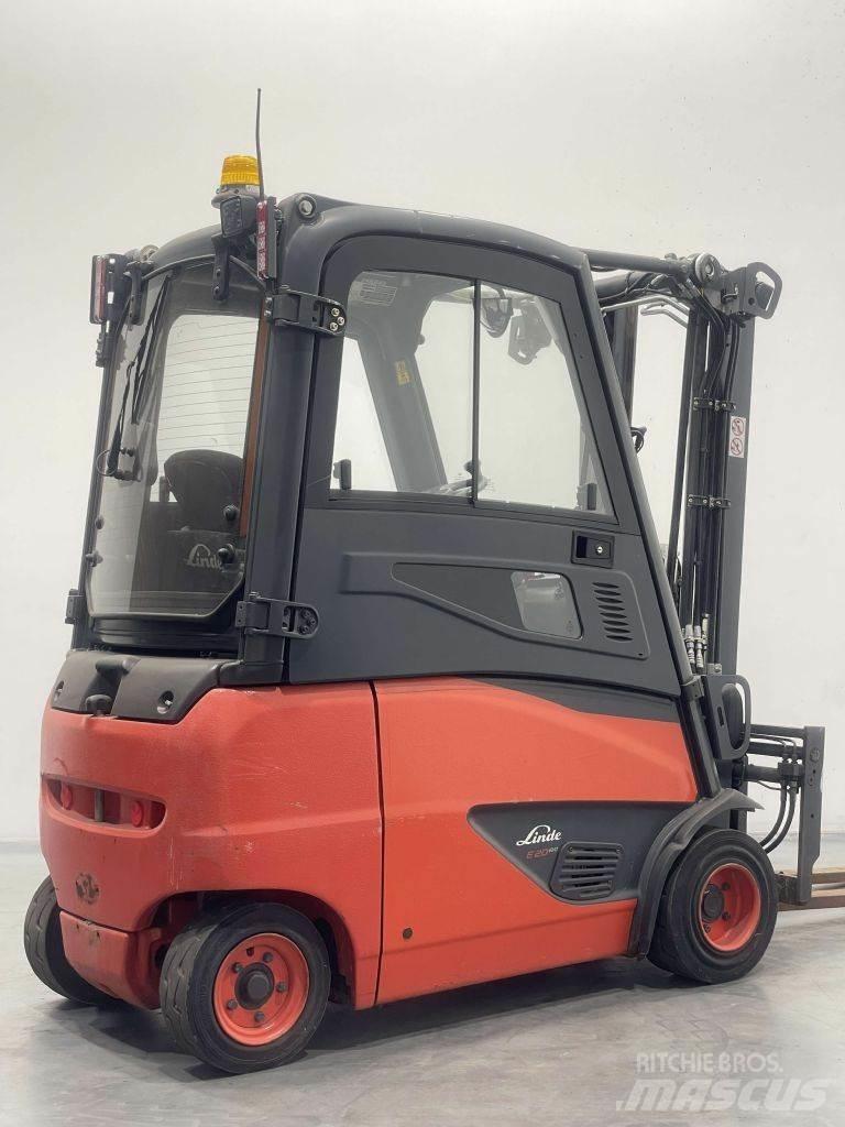 Linde E20PH-02-386 Elektriniai šakiniai krautuvai