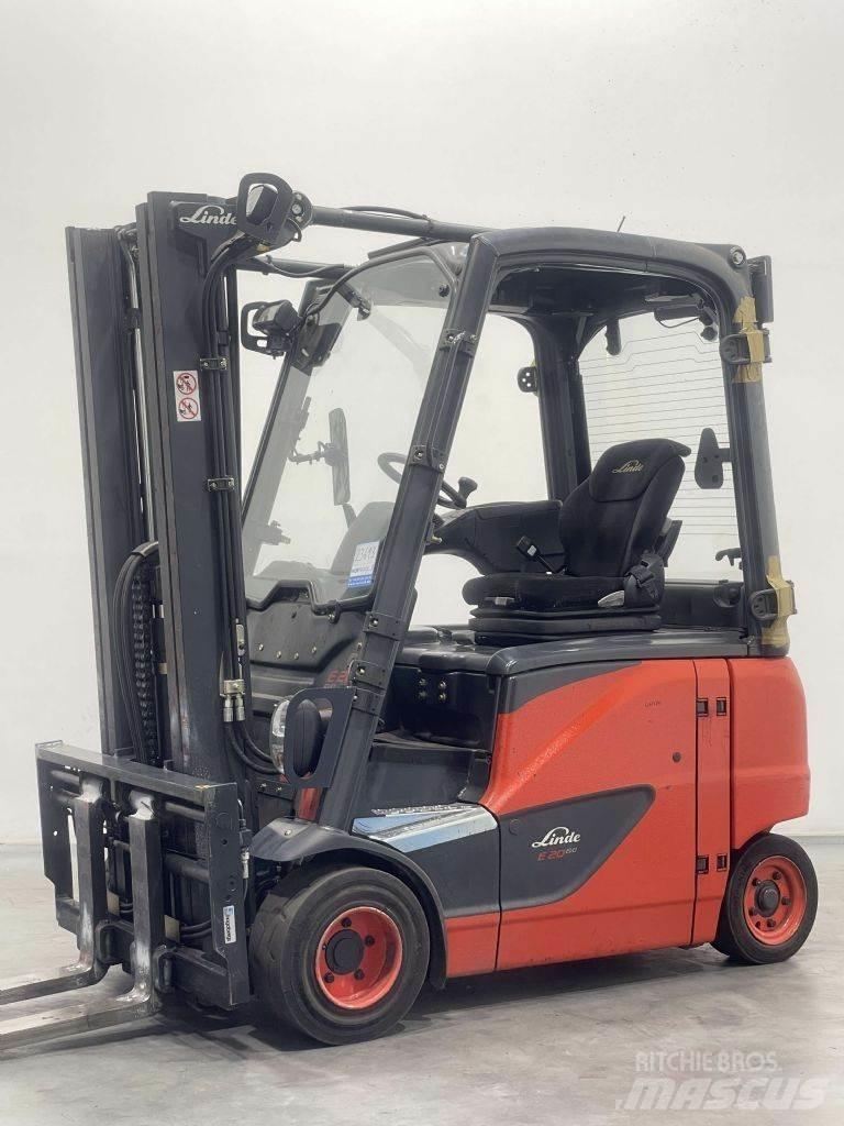 Linde E20PH-02-386 Elektriniai šakiniai krautuvai